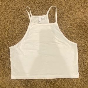 H&M white basic tank top
